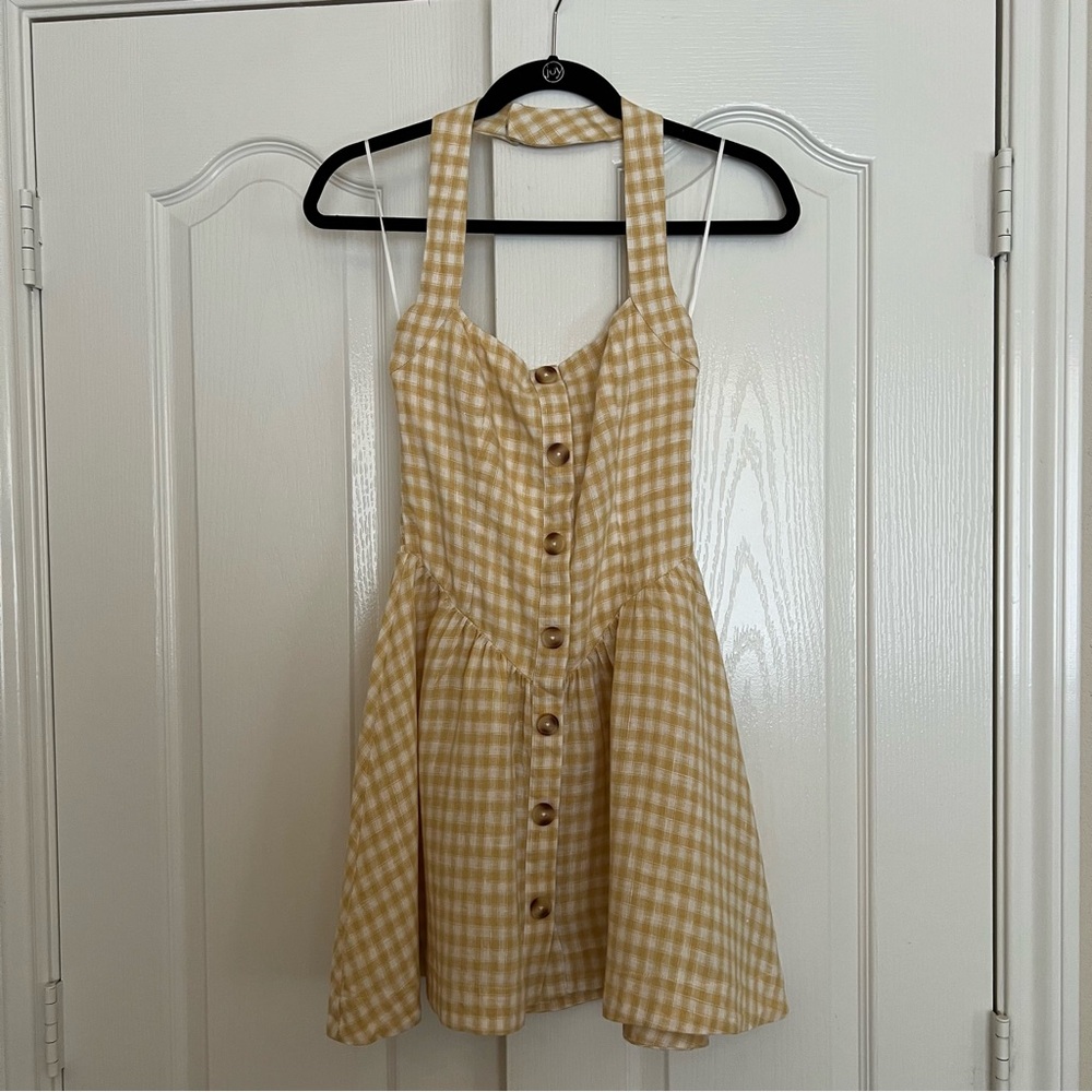 Reformation Mariela linen dress